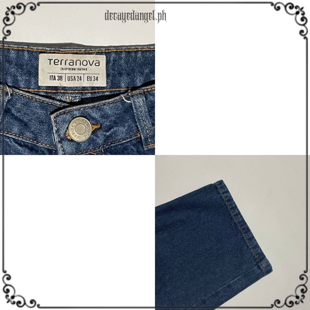 terranova wide leg pants jeans Women s Fashion Bottoms Jeans on Carousell