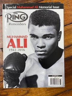 The Ring Remembers Muhammad Ali 1942-2016 Vintage Magazine - Preloved Book Boxing Legend