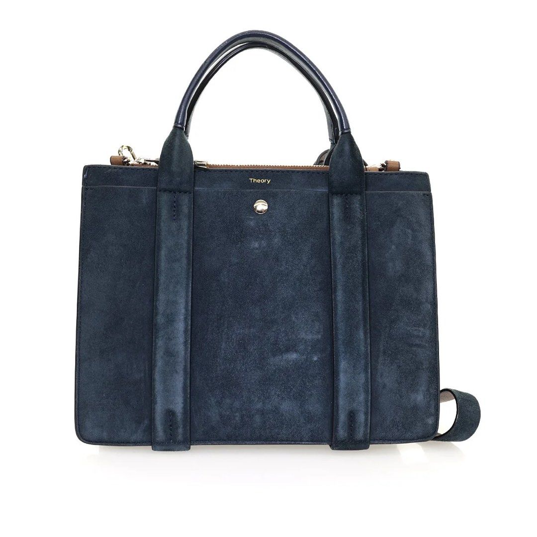 Theory Nubuck Roma West Mini Bag, Barang Mewah, Tas & Dompet di 