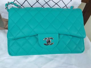 Tiffany Blue shoulder bag Unused Silver hardware