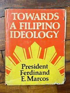 Toward A Filipino Ideology - President Ferdinand E. Marcos - Vintage Preloved Coffee Book Table RARE