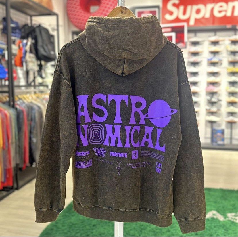 Travis Scott Cactus Jack Fortnite Astronomical World Event Hoodie