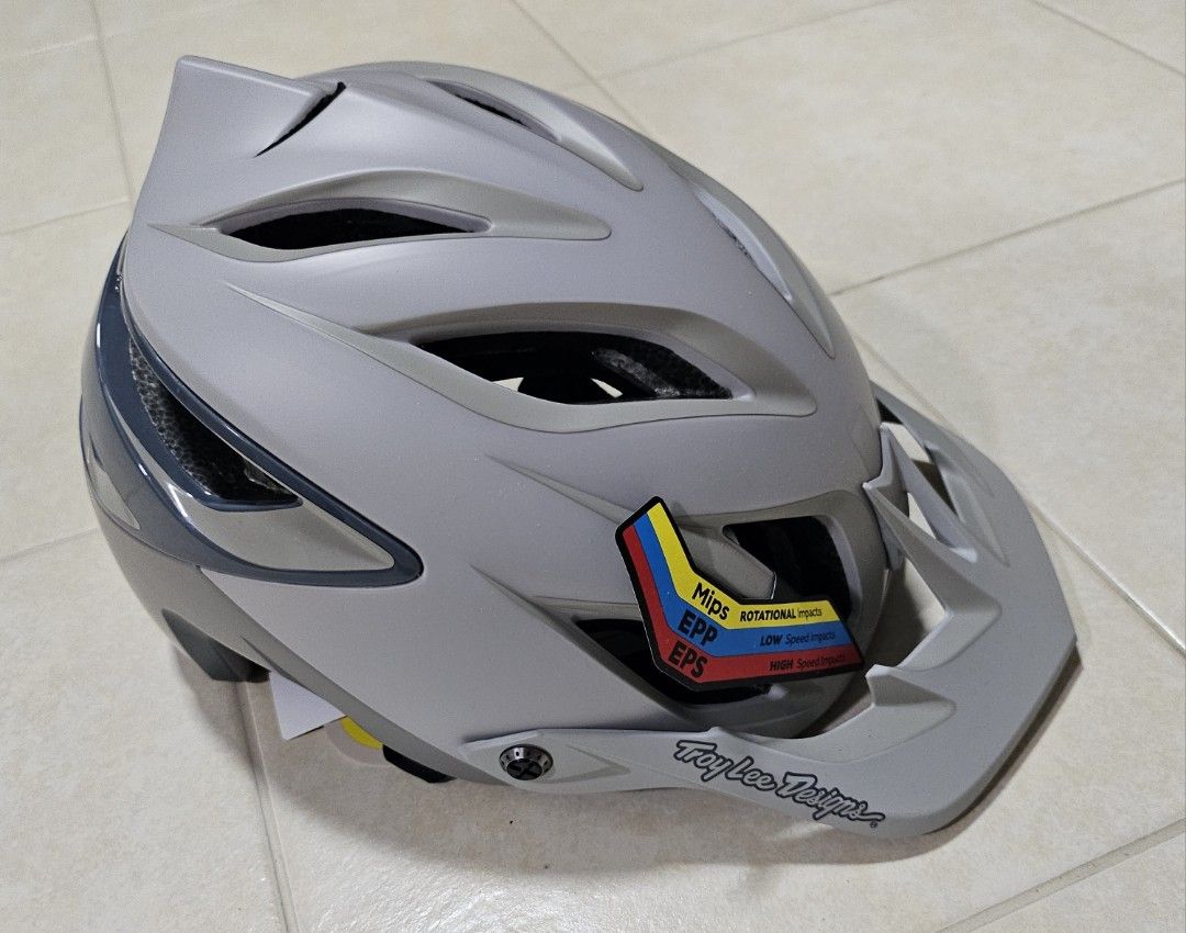 Troy Lee A3 Helmet MIPS Fidlock Uno Light Grey XL/XXL Enduro Troy Lee A3 Helmet MIPS Fidlock Uno Light Grey XL/XXL Enduro