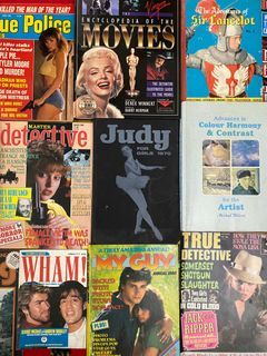Vintage Magazines & Book Set