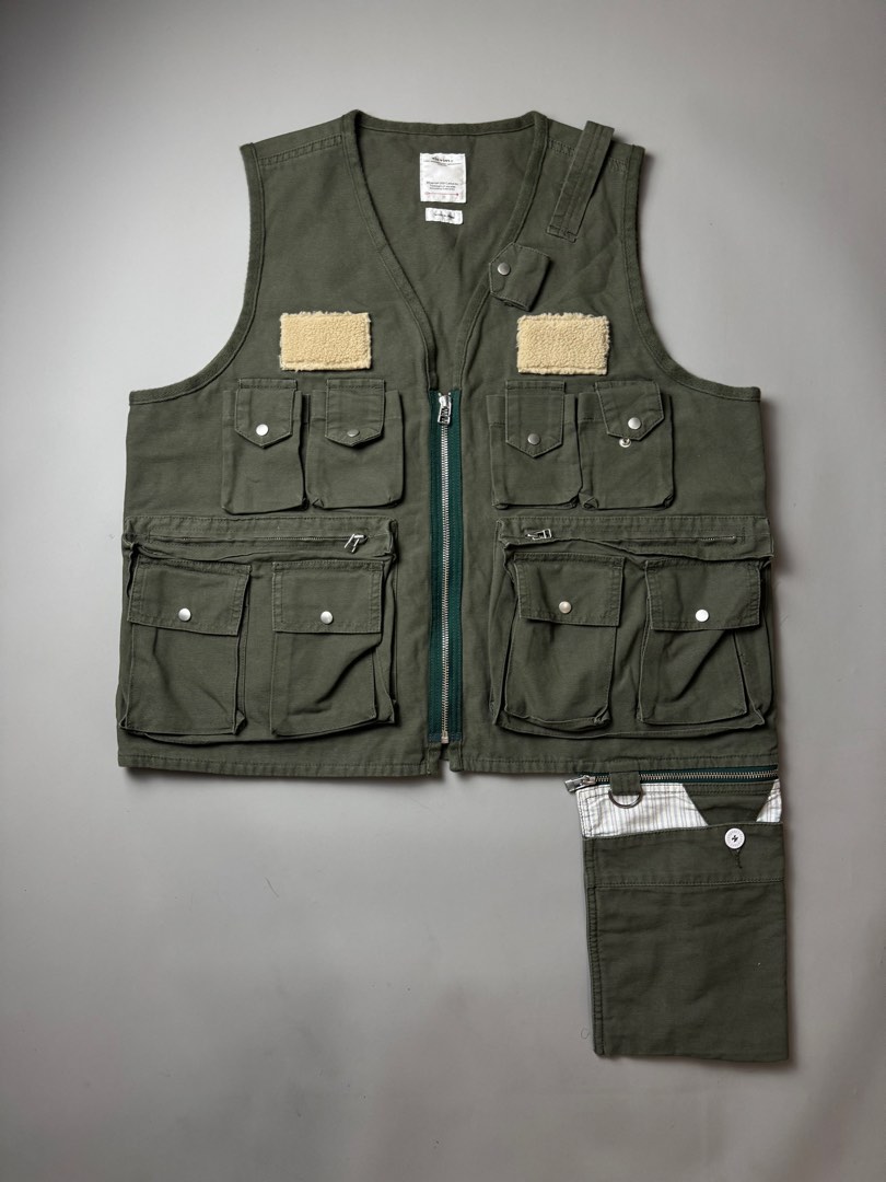 Visvim pilar fisherman vest, Men's Fashion, Tops & Sets, Vests on