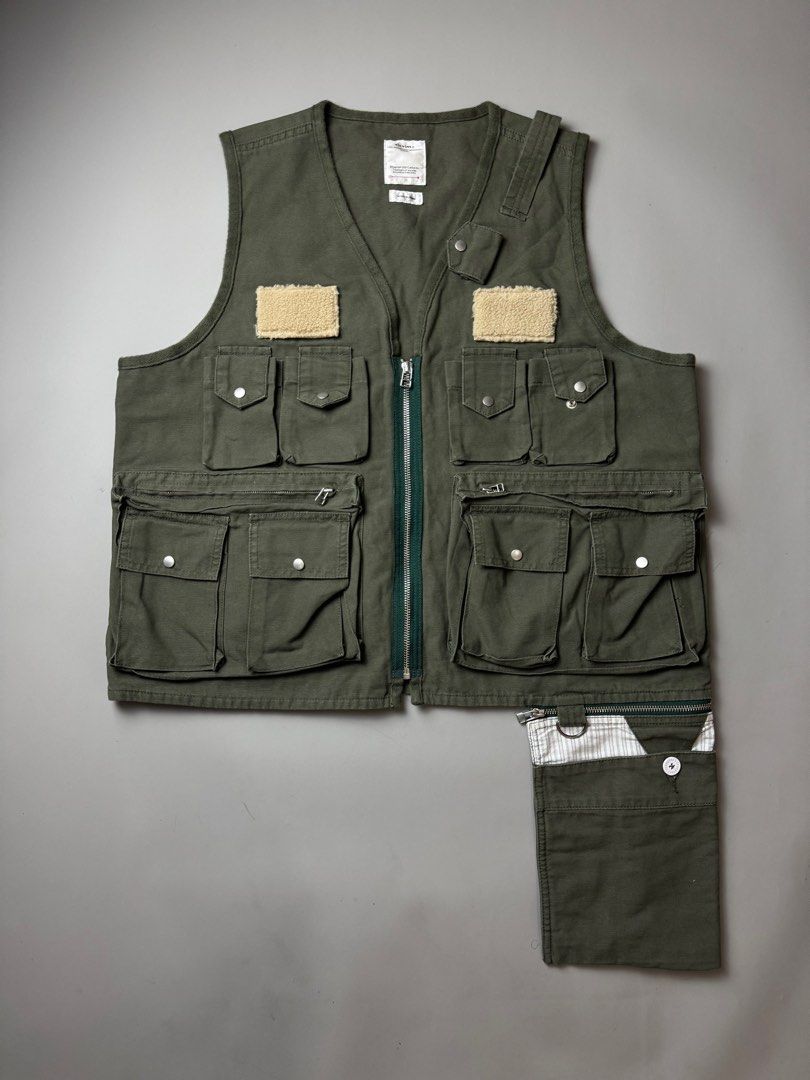 Visvim pilar fisherman vest, Men's Fashion, Tops & Sets, Vests on