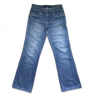 y2k vintage boot cut jeans semi straight cut loose fit 90's 2000's
