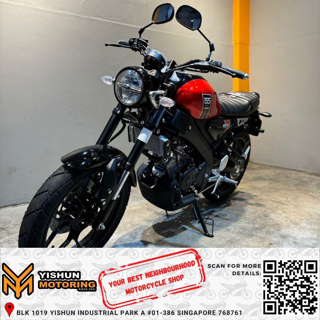 YAMAHA XSR 155 NEW YAMAHA XSR155 AUTHORISED DEALER 2B ROAD BIKE HONG LEONG YAMAHA SINGAPORE AGENT UNIT XSR 155 XSR155 155 CC Motorcycles Motorcycles for Sale Class 2B on Carousell
