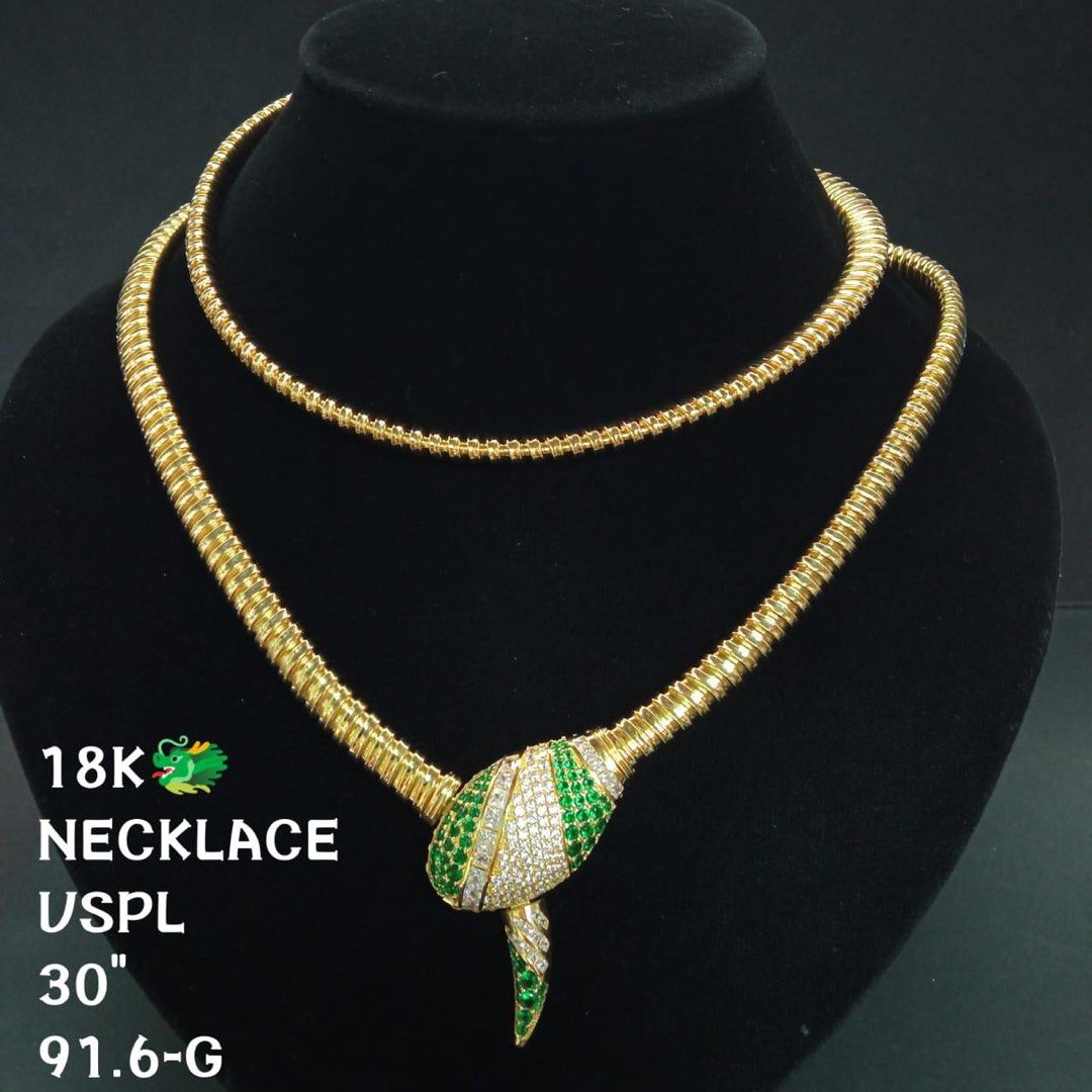YG Serpentine Necklace (Category: Necklaces) located in Manila. Submitted by blggold (Listing ID 1309553422, Image 2). Description: Pls read this msg: Pls follow Me. Click and send me the photo so I can give you the price. Pls take note prices per gram are different in each photo. Gcash Or BDO Bank Transfer. Payment first before we release the Gold in Our Shop then We can send it to Your Address. No rush it depends upon the availability of the Go