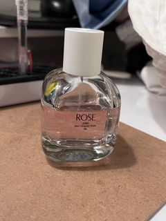 zara “rose” perfume 90 mL bottle