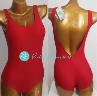 1pc red bikini swimsuit Vida Swimwear