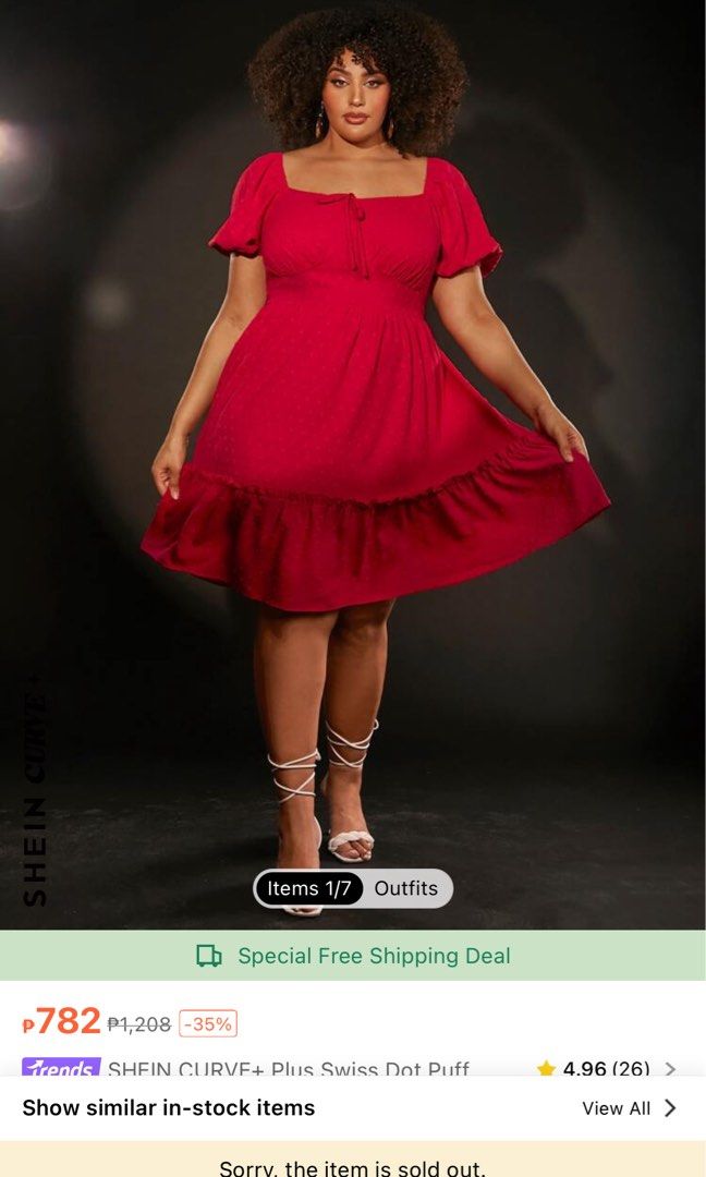 4xl plus size dress (Category: Dresses) located in Tacloban City. Submitted by deedeecat (Listing ID 1306522389, Image 1). Description: Bought from Shein app, only tried it on, never been used but washed. .