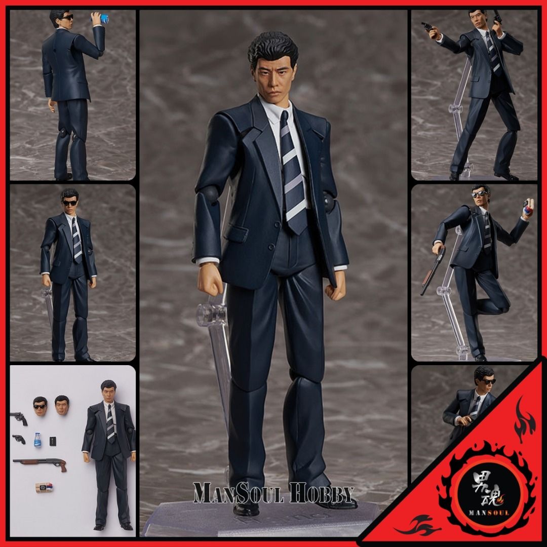 figma SP-143 鷹山敏樹 & SP-144 大下勇次 あぶない刑事」の2人がフィギュアに！ 「figma 鷹山敏樹
