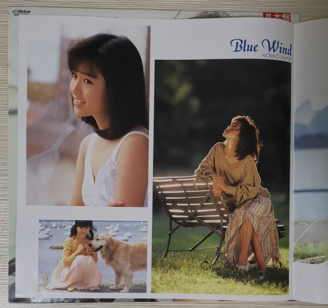 🔥見本盤🔥酒井法子- Blue Wind Noriko IV 黑膠唱片, 興趣及遊戲, 音樂