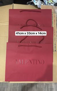 ‼️ Authentic Valentino Semi Large Paperbag
