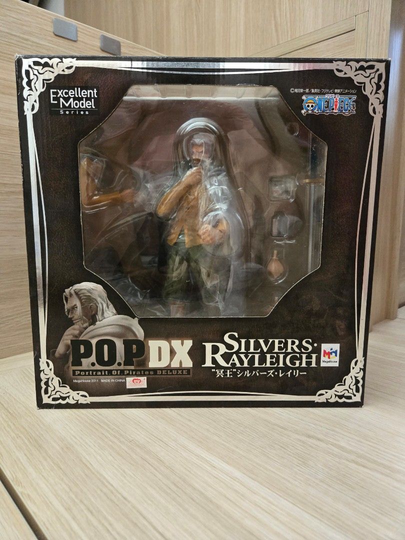 P.O.P DX Silvers Rayleigh フィギュア One Piece: P.O.P. Silvers