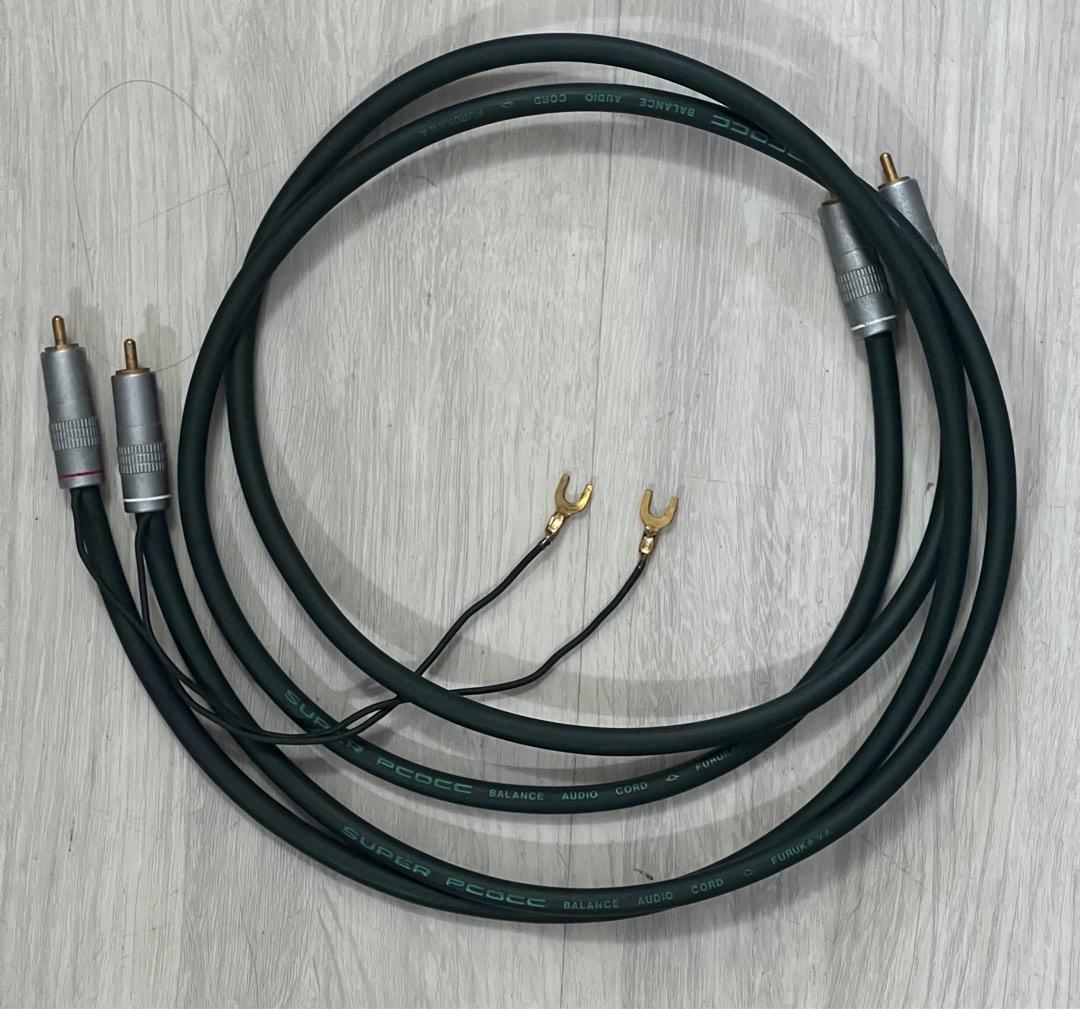 超希少】FURUKAWA SUPER PCOCC BALANCE AUDIO CABLE FA-11S RCA