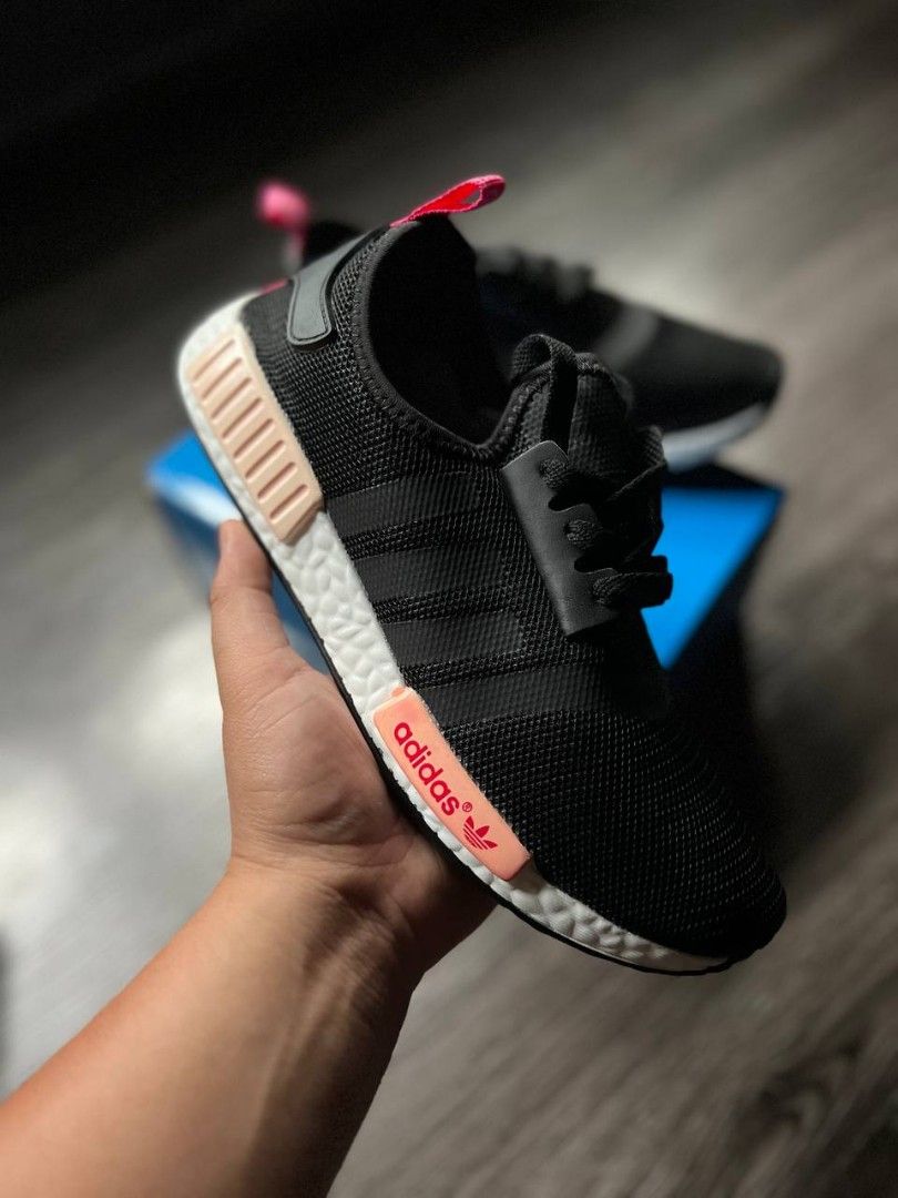 Nmds black and pink top