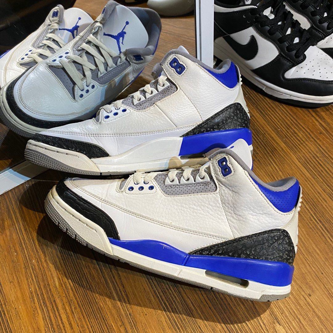 Retro Racer Blue University Blue 3s Varsity Blue Retro Air Jordan