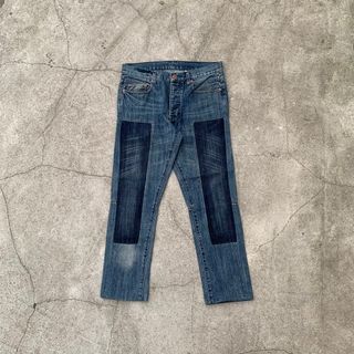 Alexander McQueen - Padded Knee - Denim Pants