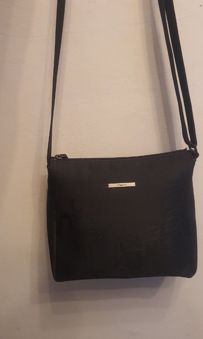 Authentic ungaro sling bag (Category: Luxury Bags & Wallets) located in Cavite. Submitted by ohmie23 (Listing ID 1306605251, Image 1). Description: Authentic ungaro sling bag.