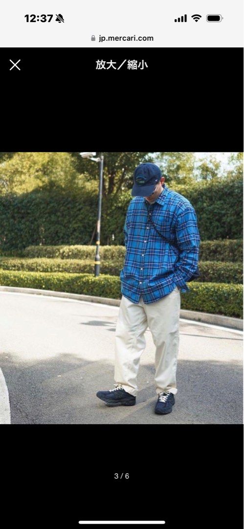 BEAMS SSZ GB KING SHIRT BLUE 日本製M號, 他的時尚, 上衣與西裝