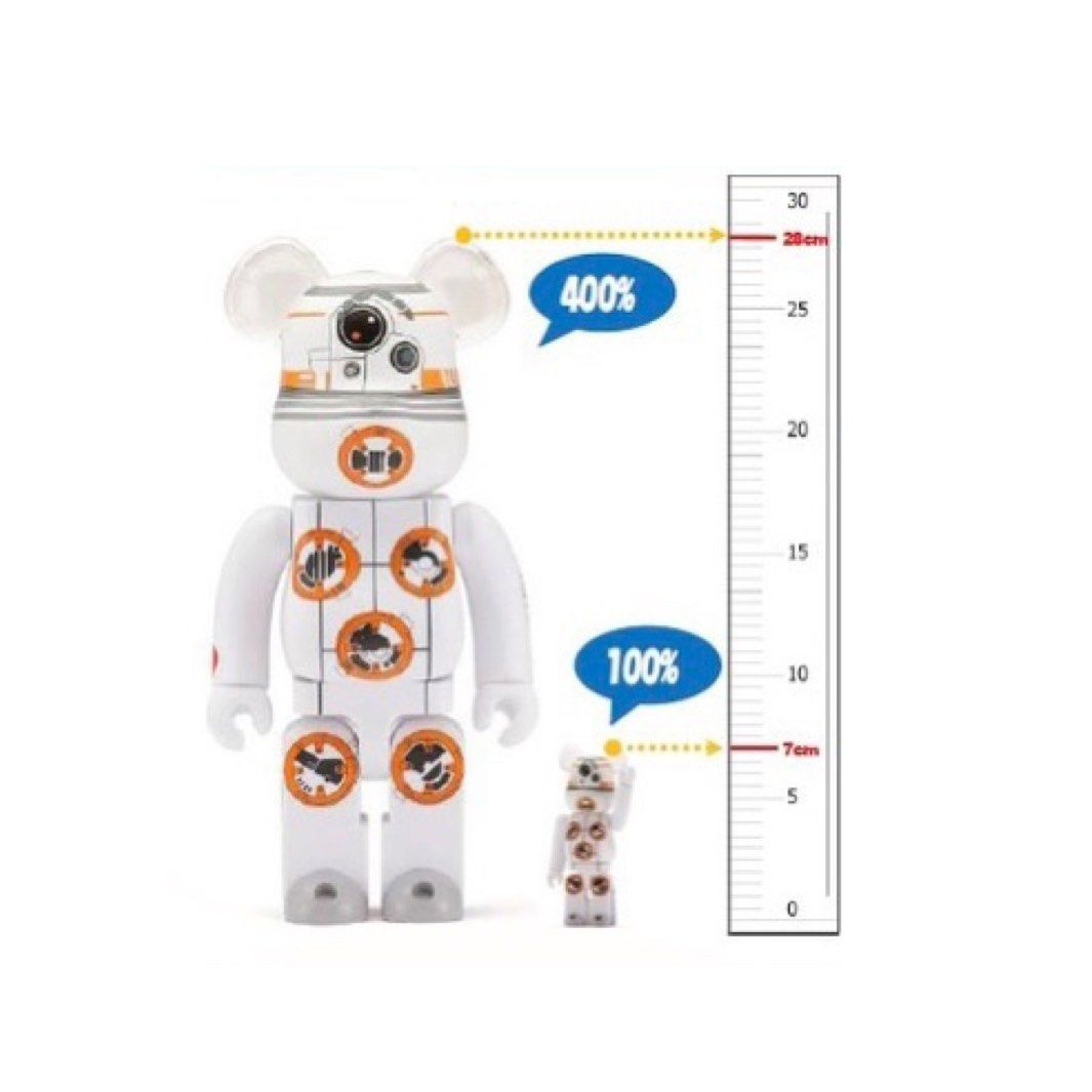 BE@RBRICK BB-8 ANA JET 400％＆100%セット