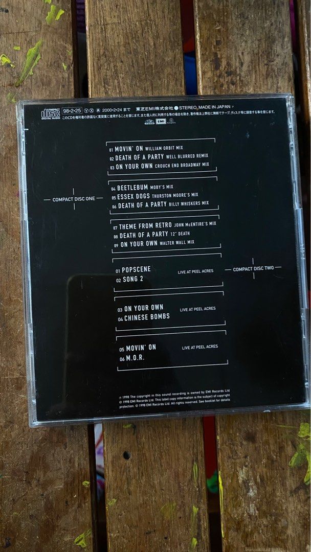 Blur - Bustin + Dronin. CD (Category: CDs & DVDs) located in Tabaco. Submitted by cinemahilig (Listing ID 1306705680, Image 2). Description: Double album. VG++ Last price posted. Buyer shoulders shipping. Item location: Tabaco City, Albay. 09395763344.