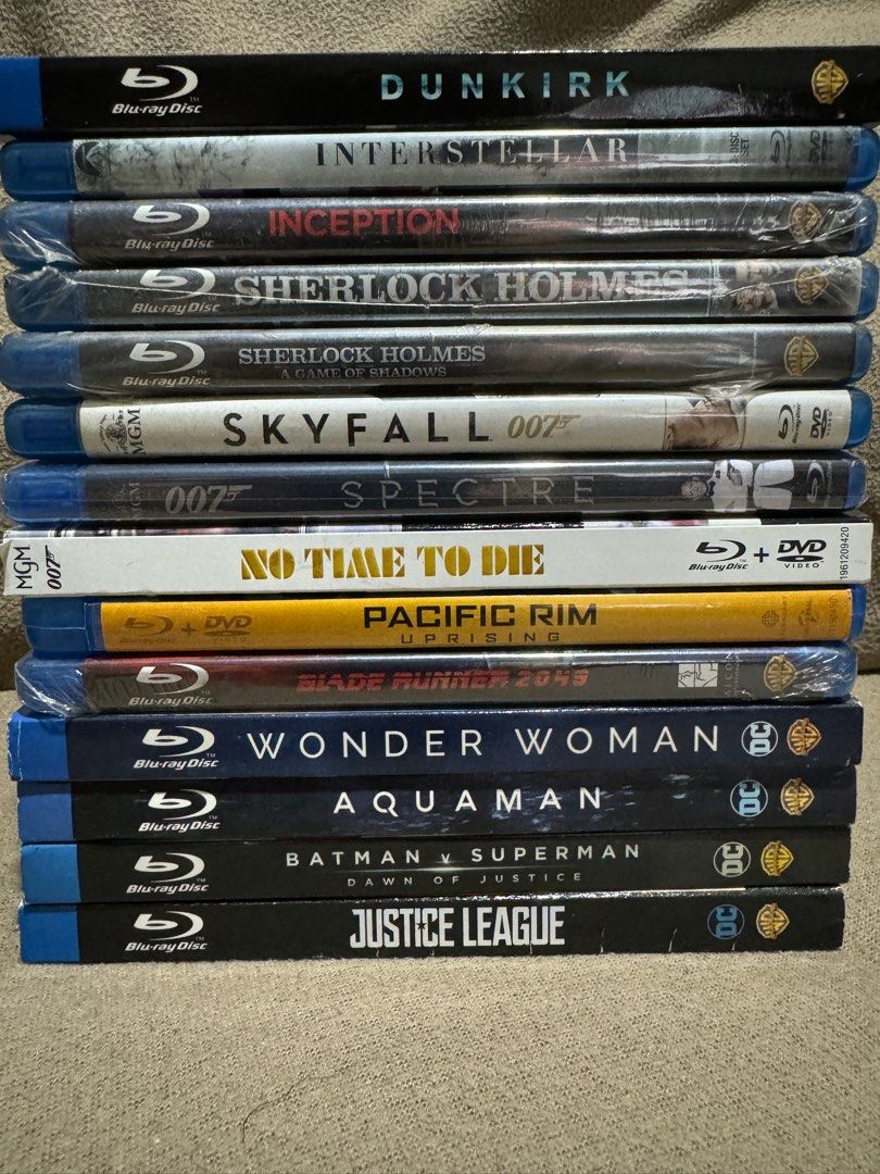 Blu-rays (assorted) (Category: CDs & DVDs) located in Mandaluyong City. Submitted by richardr2000 (Listing ID 1306674538, Image 3). Description: Assorted blu-rays. Some sealed; others that are not are good as new. Can lower price if getting more than one. Blue Planet II - 800 Planet Earth II - 800 The Raid & The Raid 2 Set - SOLD Doctor Who (The Complete David Tennant Collection) - 1500 X-Men Collection - SOLD Dunkirk - 500 Interstellar - SOLD In