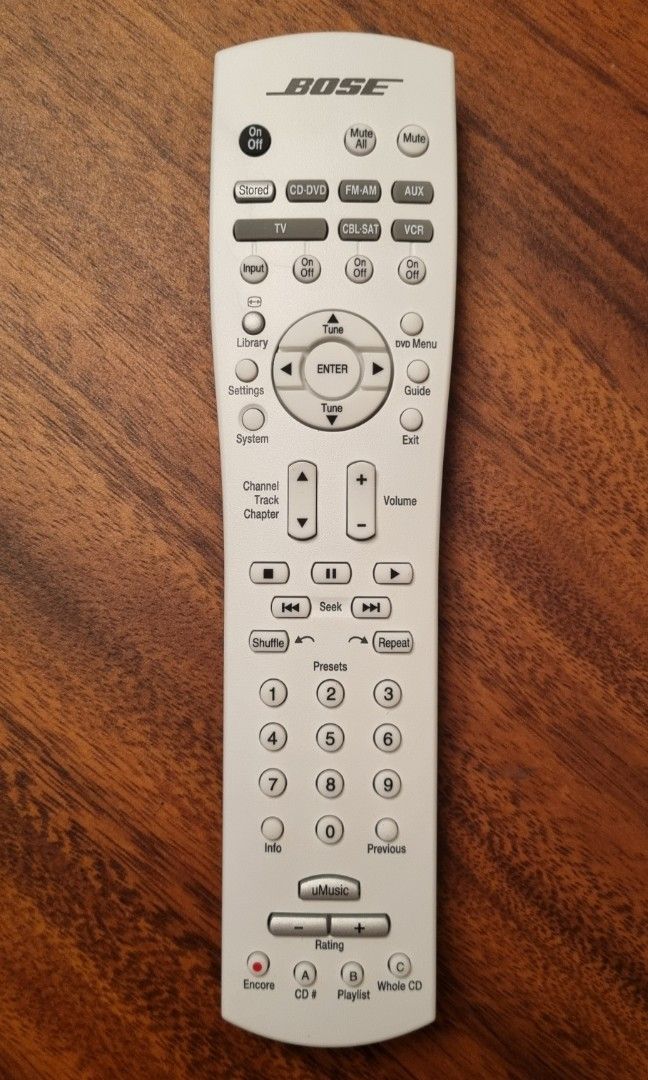 Bose Remote Control, Audio, Other Audio Equipment on Carousell