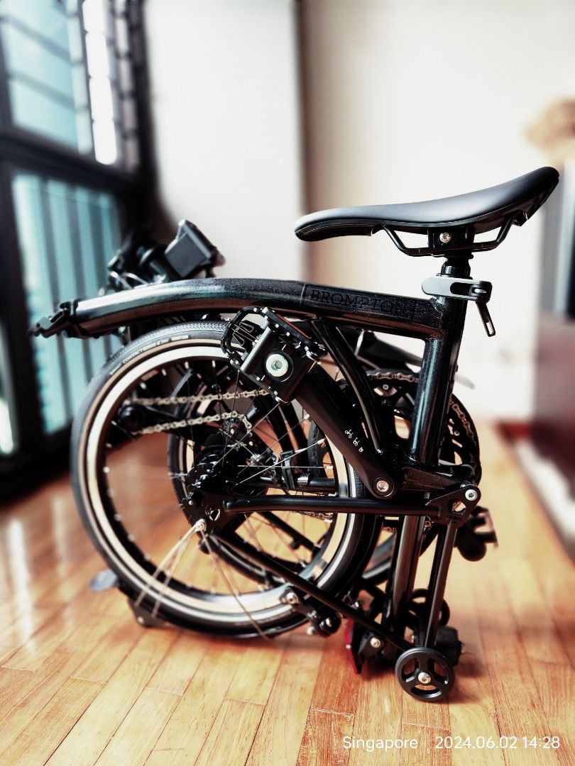 BROMPTON P Line URBAN M4L ミッドナイトブラック キャンセル出ました！もう手に入らないBROMPTONの23年モデル P-LINE