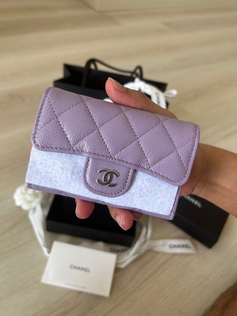 Chanel Flap Card holder, Luxury, Bags & Wallets on Carousell