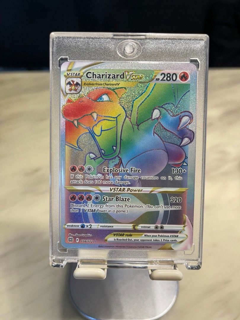 pokemon tcg brilliant stars 018 172 charizard vstar card Charizard VSTAR 018/172 Swsh09: Brilliant Stars Holo