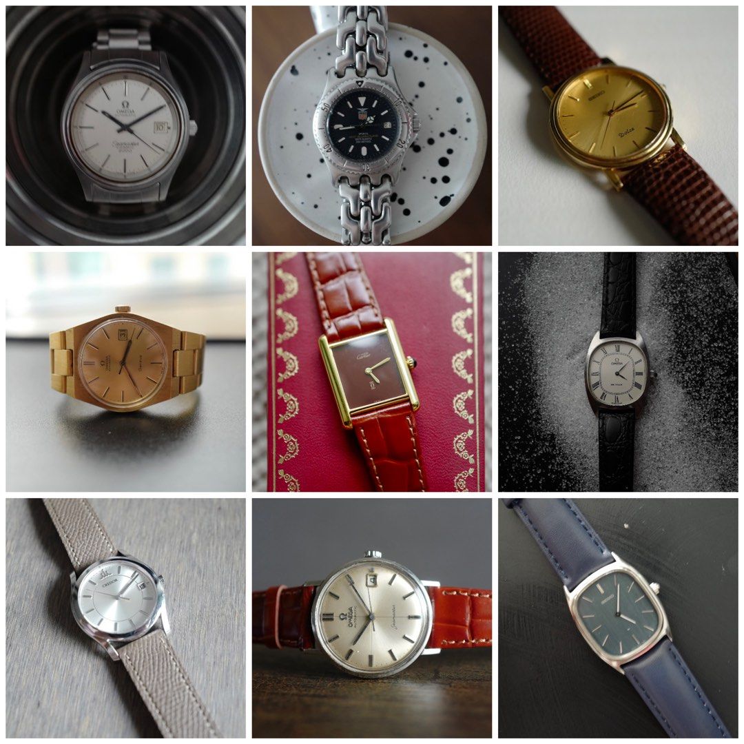 CHEAPEST Vintage Watch Sale Omega Seiko Cartier