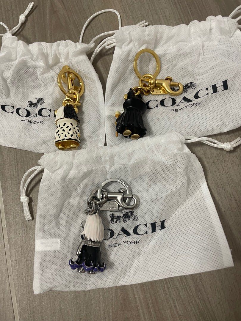 Coach mermaid keychain sales