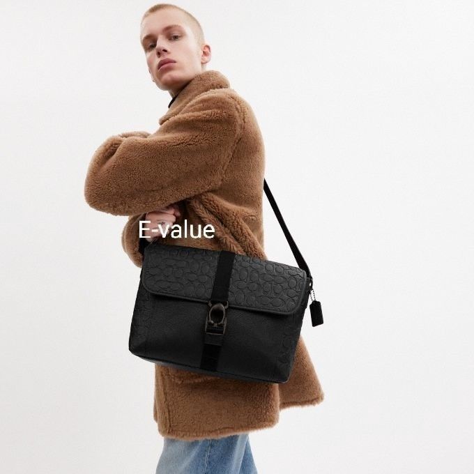 Coach laptop messenger bag deals