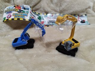 Construction Vehicle mini metal 2 pcs