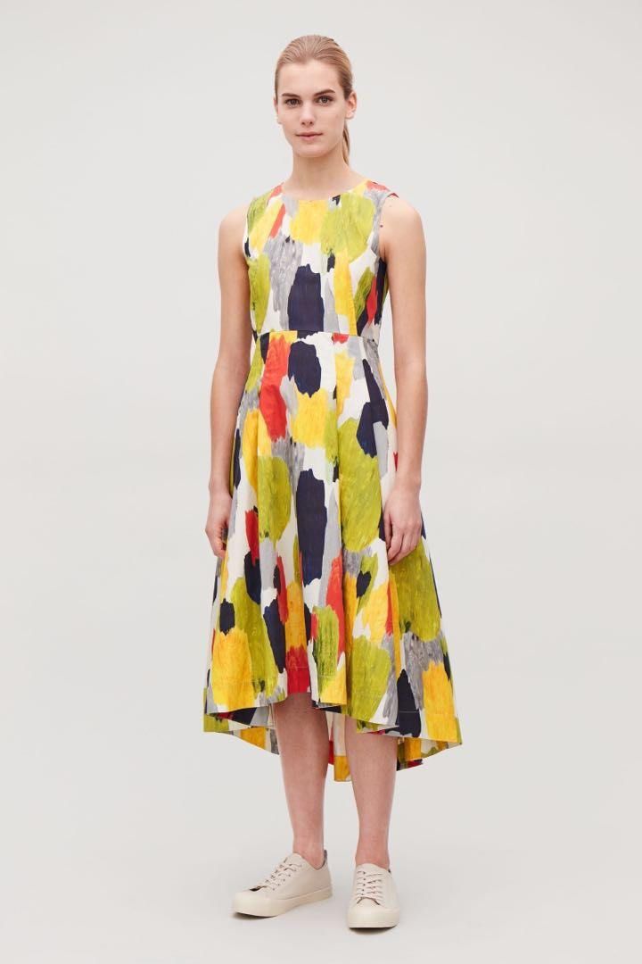 COS Printed Cotton Dress