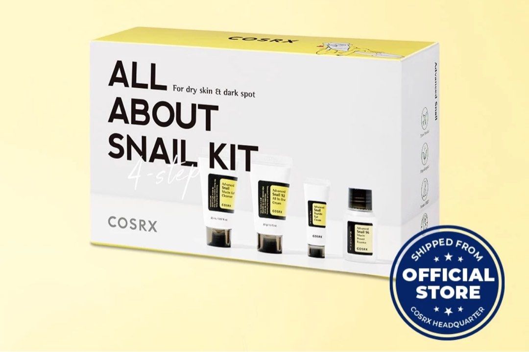 COSRX Advanced Snail Kit, Beauty & Personal Care, Face, Face Care on ...