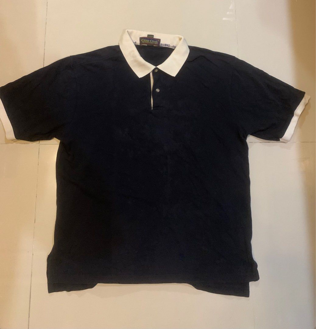 Cross Creek polo shirt (Category: Tshirts & Polo Shirts ) located in Quezon City. Submitted by freeman520 (Listing ID 1306703792, Image 1). Description: Cross Creek polo shirt Size Large Theres a written name inside then collar as what shown in the picture.