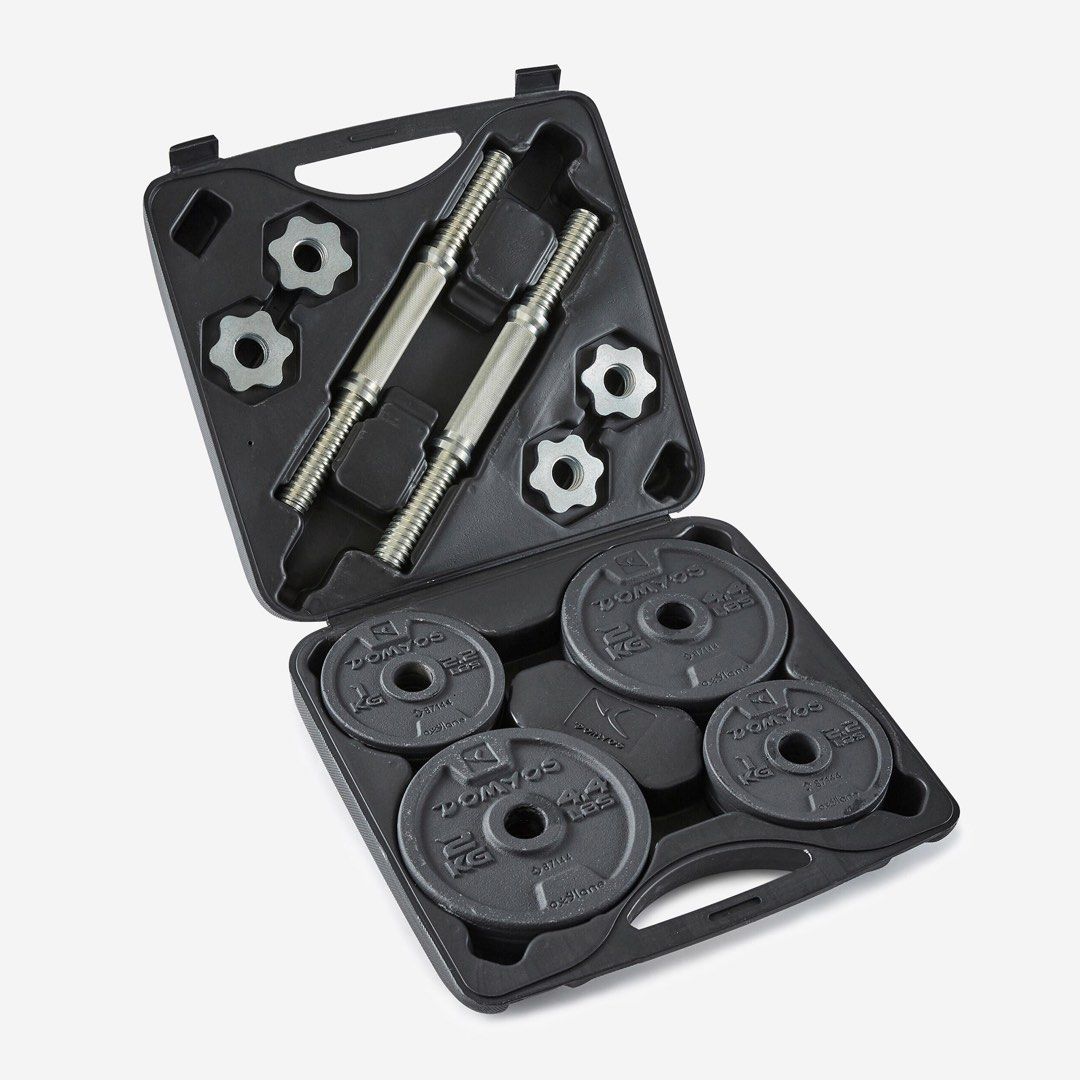 Decathlon Dumbells Sports Equipment Exercise Fitness Weights Dumbbells on Carousell