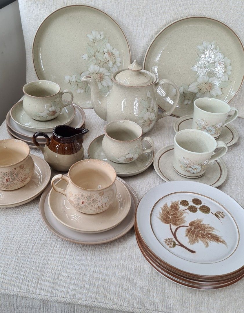 Denby tea plates clearance
