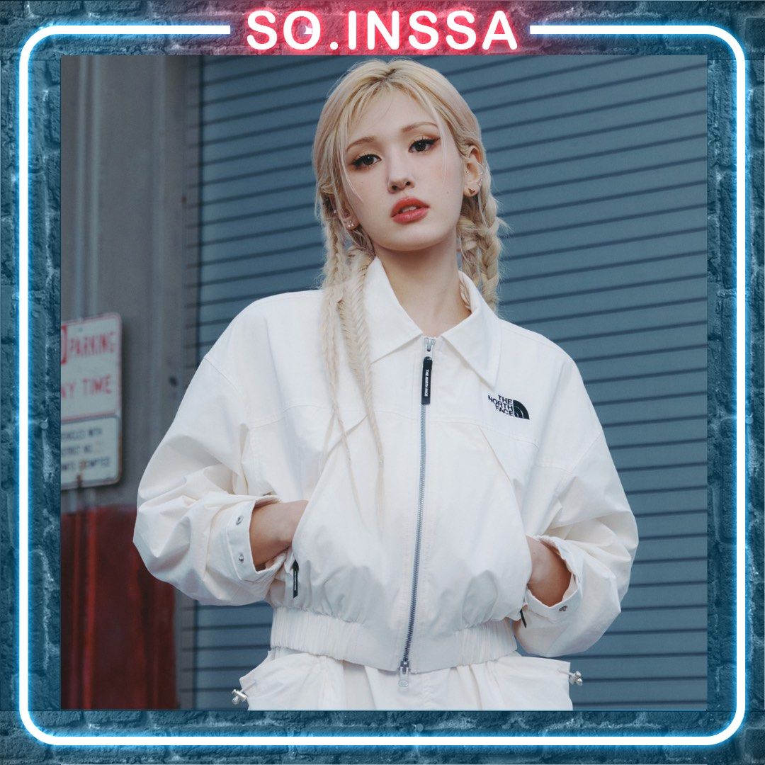 The north face korea white label top