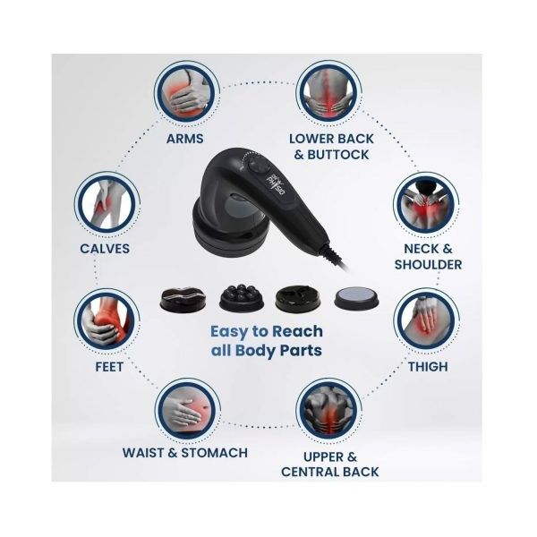 Dr physio (Category: Massage Devices) located in Singapore. Submitted by quickfalcon_198f38 (Listing ID 1306522985, Image 4). Description: https://drtrust.in/products/dr-physio-manipol-massager like new hand held massager with all attachments.