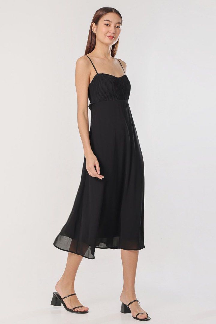 Wayf eloise bustier midi dress discount
