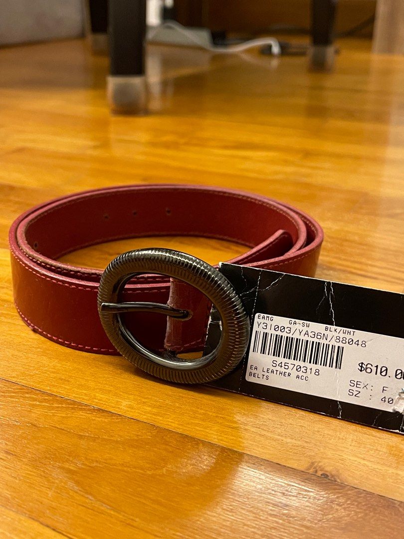 Armani jeans belts clearance