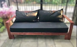 GARDENLINE Timber Day Bed Sofa Bed (Made in Australia)