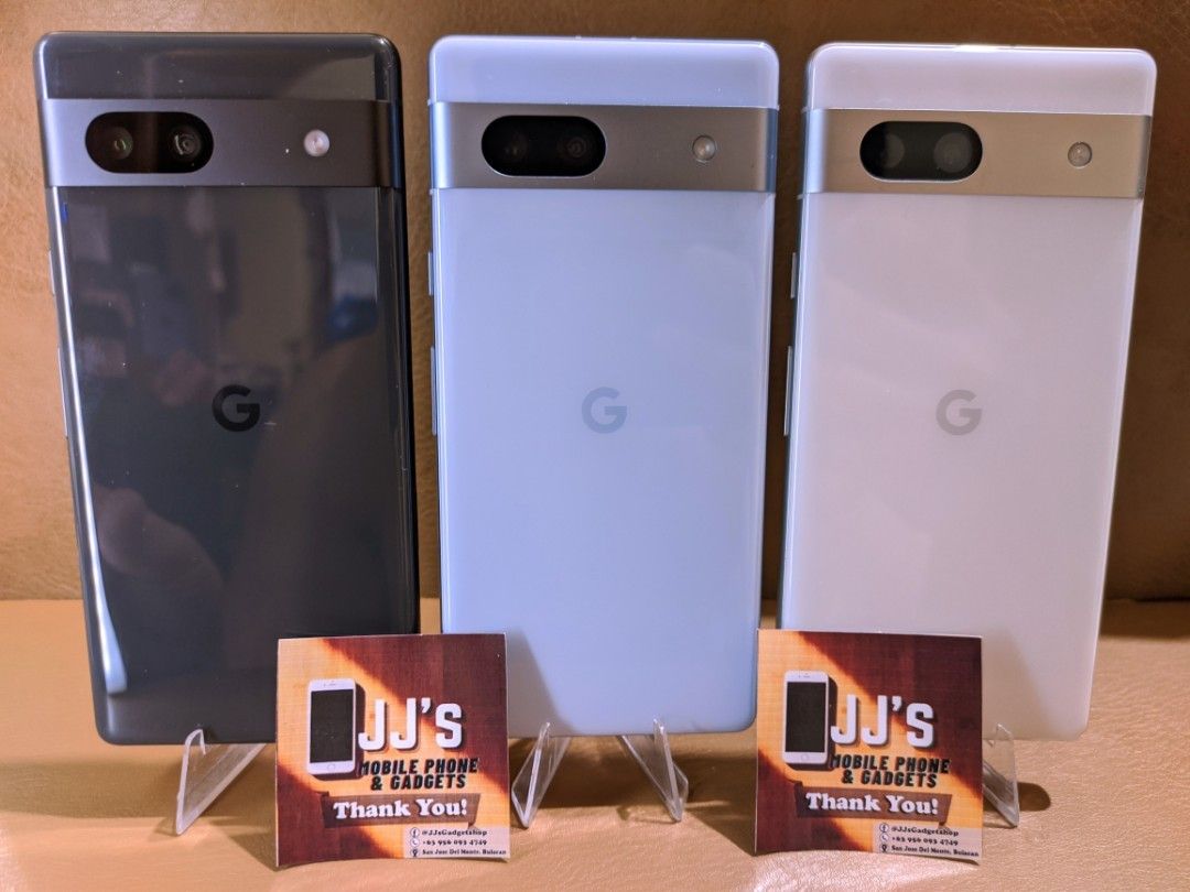 Google Pixel 7A 8+128GB US Variant Factory Unlocked (Category: Google Pixel) located in San Jose del Monte. Submitted by joaquinjyoshna (Listing ID 1306554807, Image 1). Description: Google Pixel 7A 8+128 US Variant Factory Unlocked ₱11,900 👉99% Smooth 👉Unli Reset 👉1 Month Warranty 👉NO Issue 👉Standard package+Free Case and Tempered Glass Quick Specifications👇 Released May 10 2023 OLED HDR 90Hz 6.1" 1080x2400 pixels CGG3 Android 14 Google Te