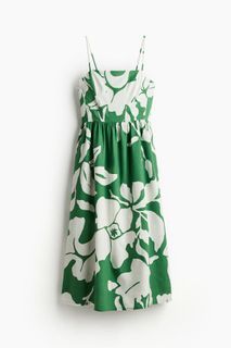 H&M Linen Blend Dress BNWT
