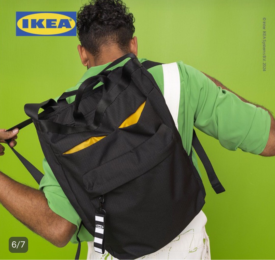 IKEA VARLDENS backpack travel (baru/segel), Fesyen Pria, Tas & Dompet